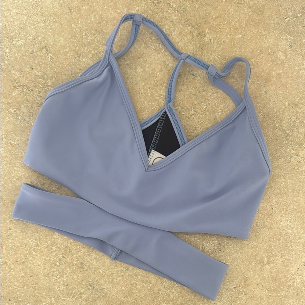 Sky Blue Sports Bra
